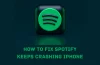 How To Fix Spotify Keeps Crashing iPhone
